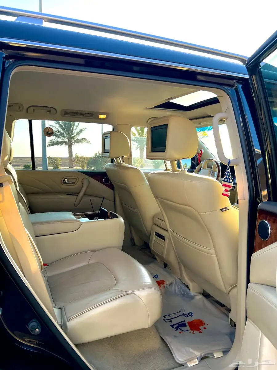 انفنيتي QX80 بحالة الوكالة ممشى قليل 5