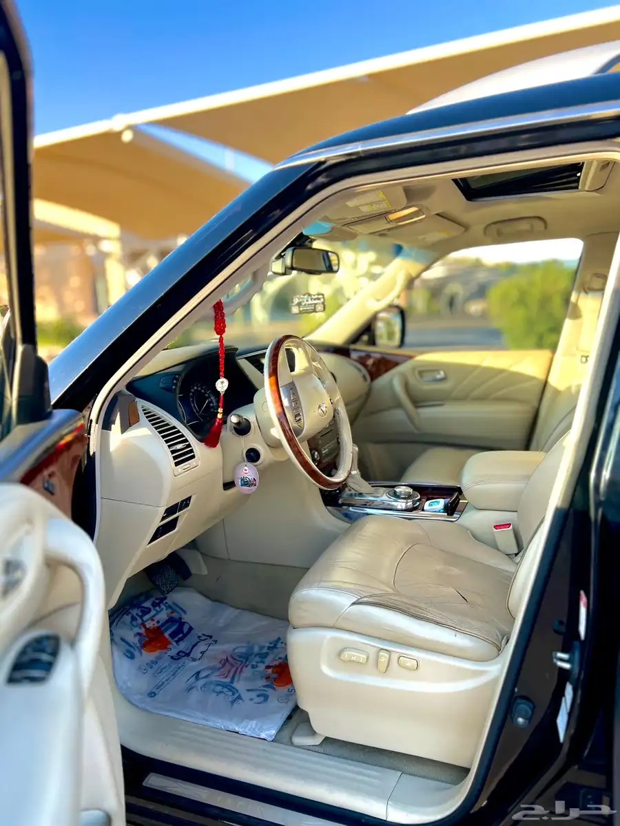 انفنيتي QX80 بحالة الوكالة ممشى قليل 8