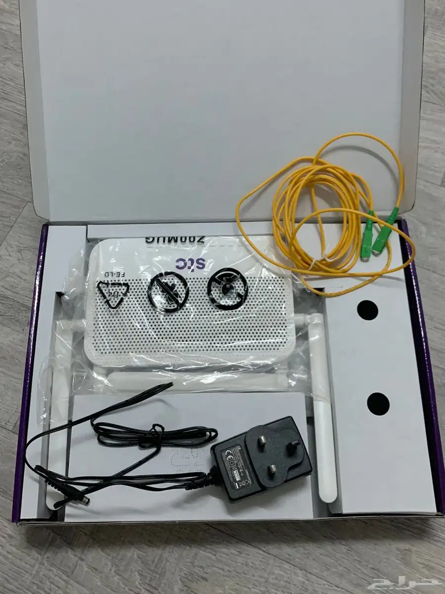 راوتر الياف بصريه STC شبه جديد 1