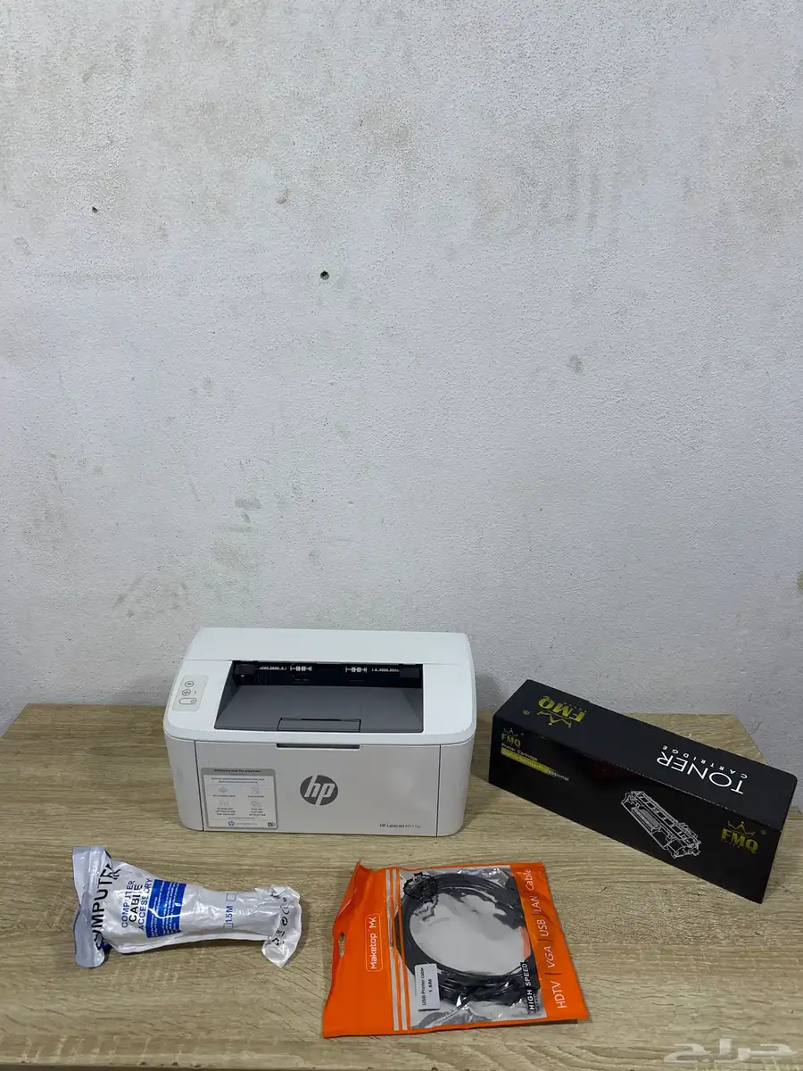 طابعة ليزر اسود hb واي فاي 0