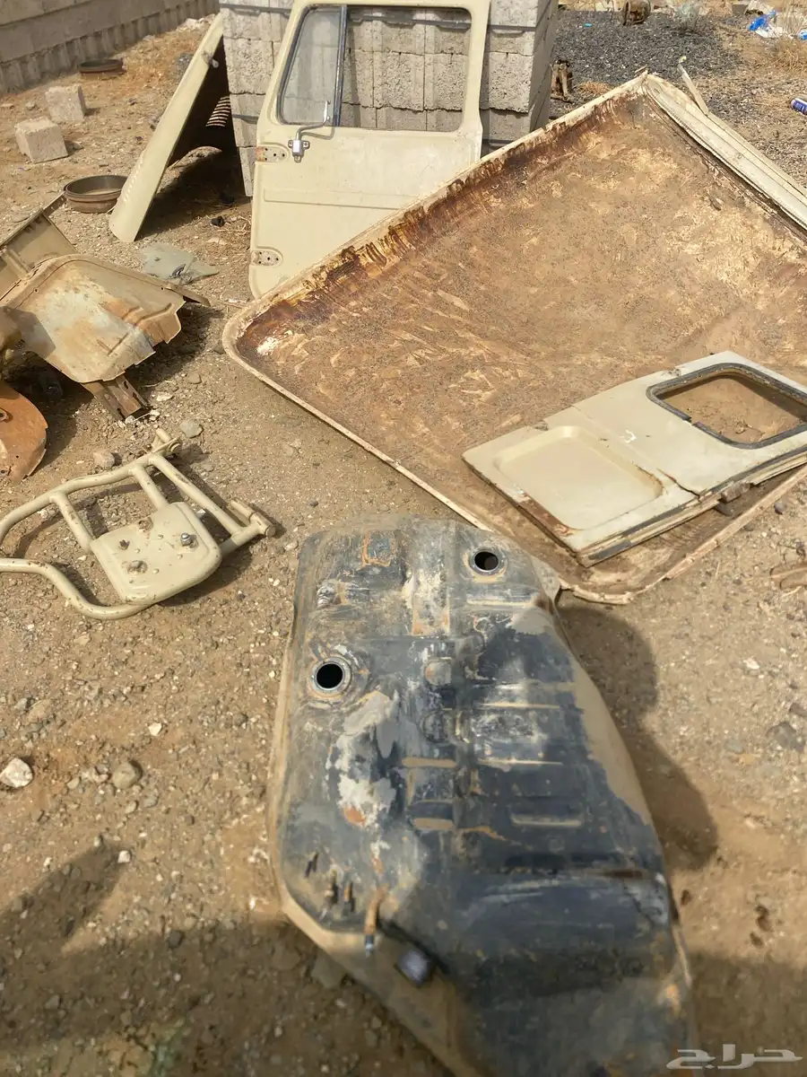 قطع جيب ربع كبوت رفرفين يمين ويسار مسكت الاسبير تانكي 1