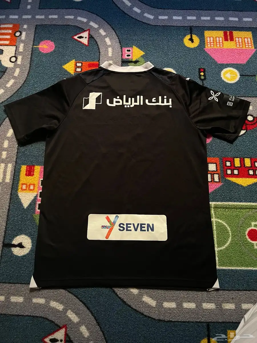 تي شيرت الهلال (2024) مقاس L اللون اسود الأصلي 1