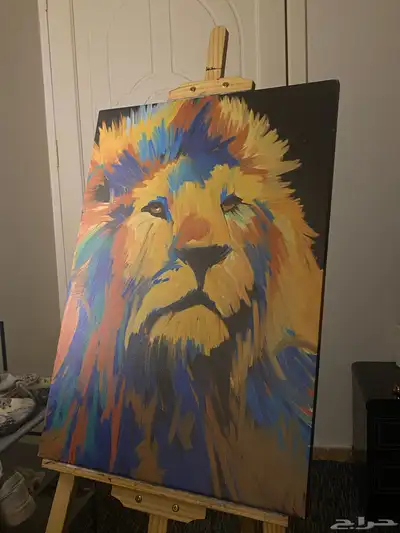 لوحة رسم ( اسد ) 0