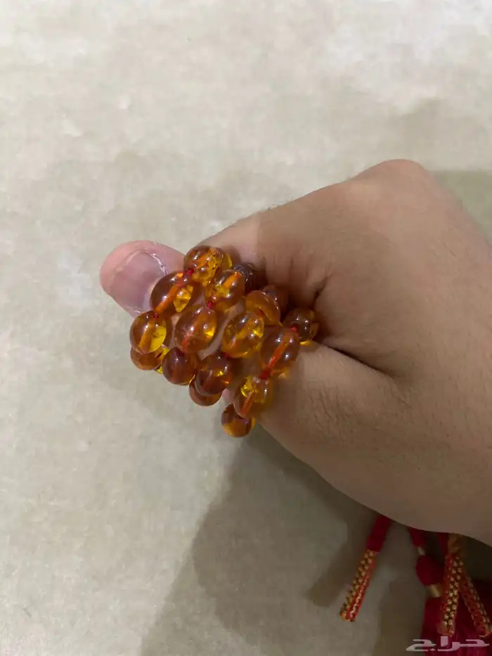 مسباح كهرمان طبيعي 1