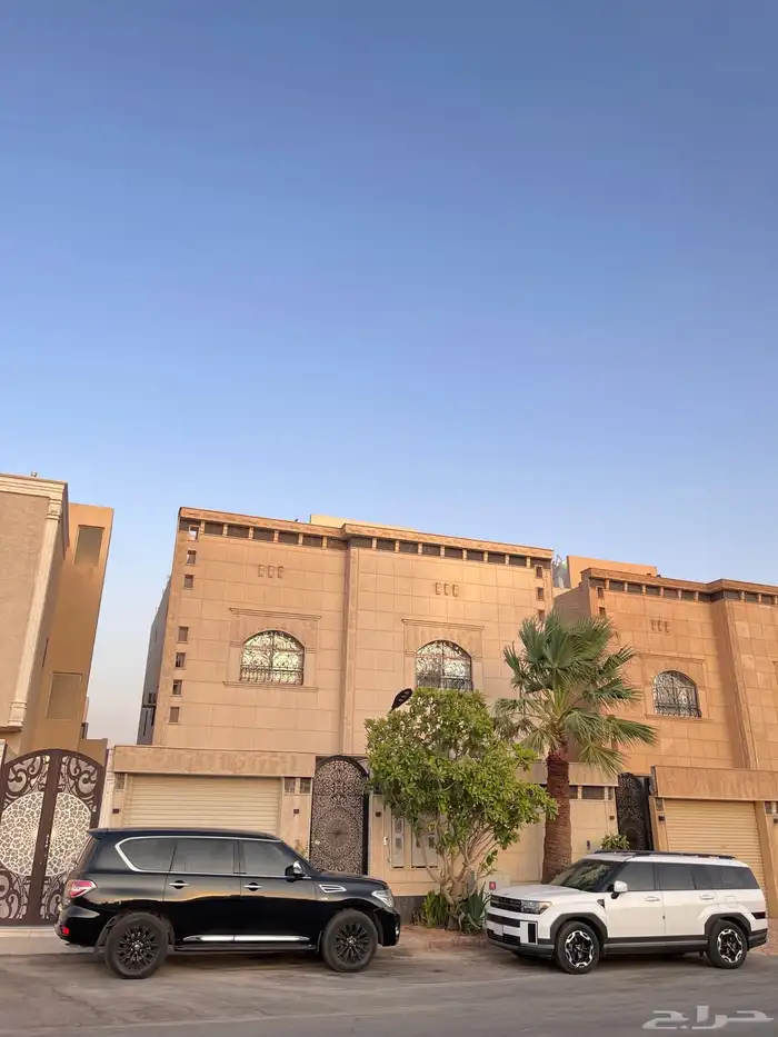 شقة عوائل بفيلا للايجار بحي الحزم 1