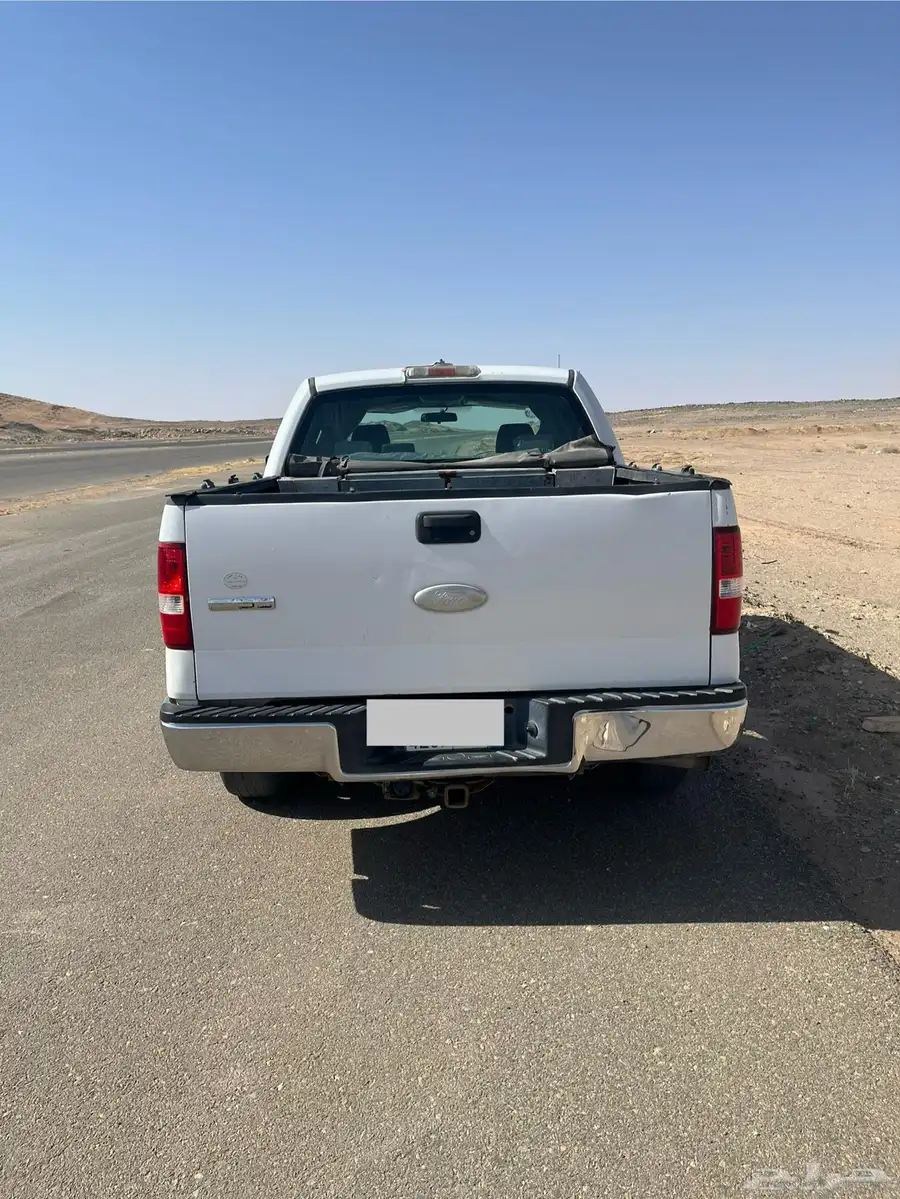 فورد F-150 أبيض نظيف 1