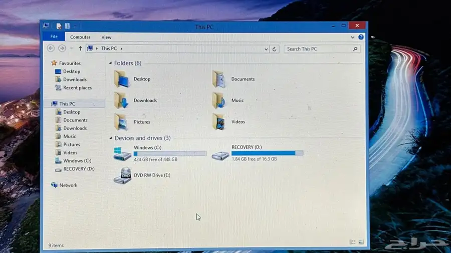 لابتوب hp احمر 4