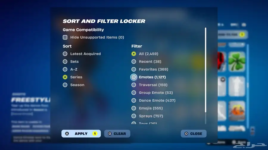حساب فورت نايت للإيجار تأجير 1