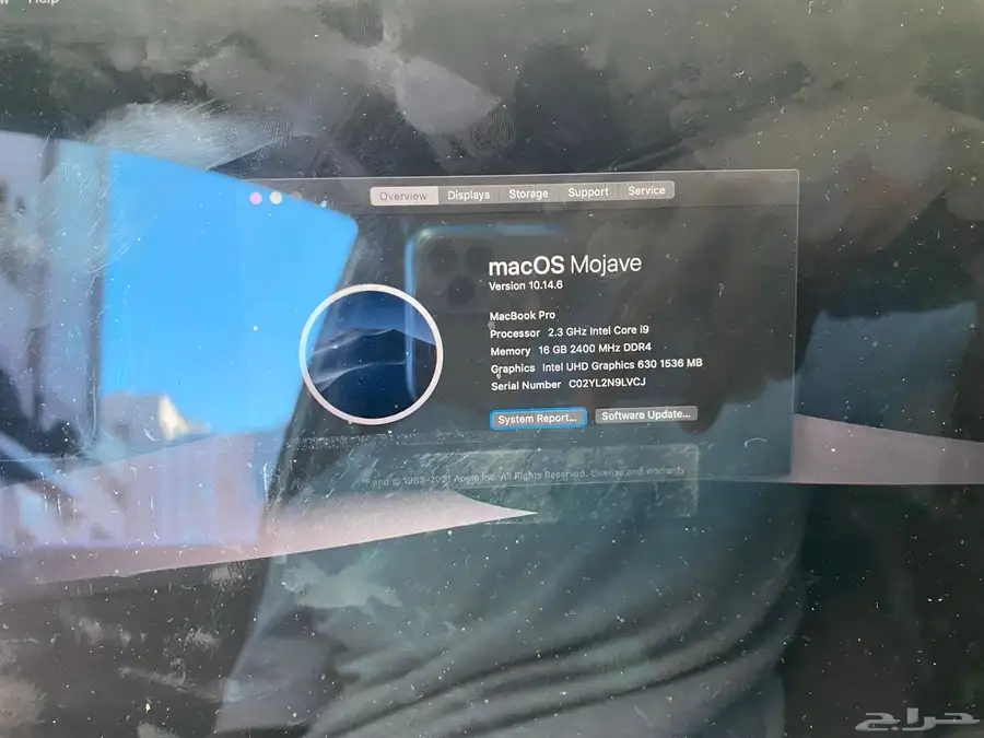 للبيع  MacBook Pro 15-inch i9 نظيف جدا 4