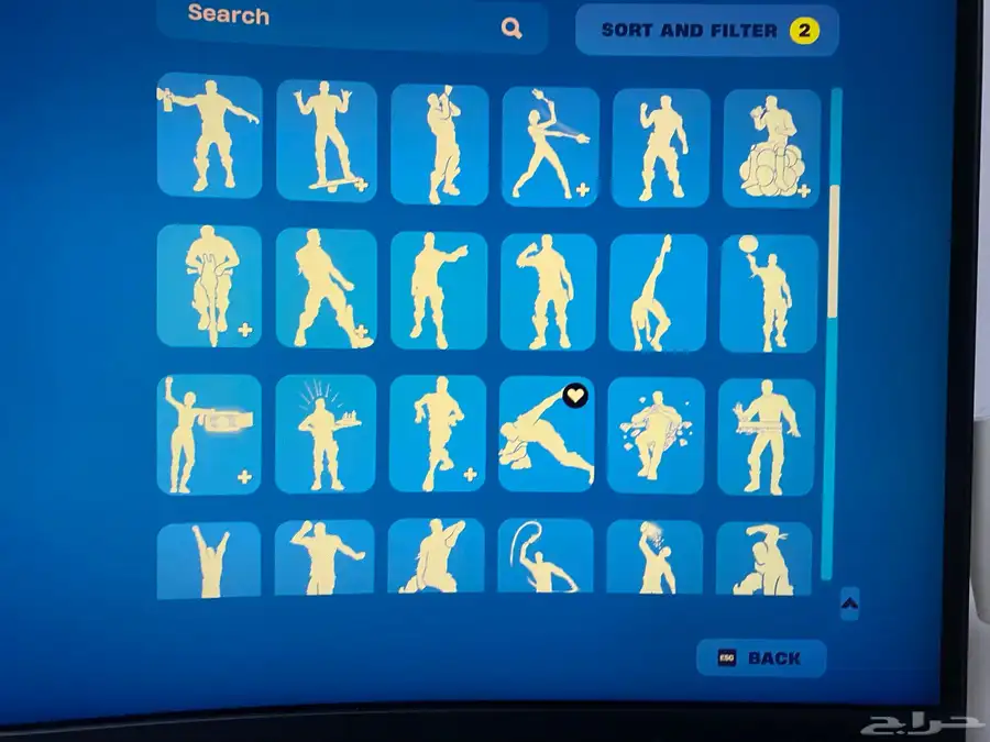 حساب فورتنايت موجود سكنات نادره 8
