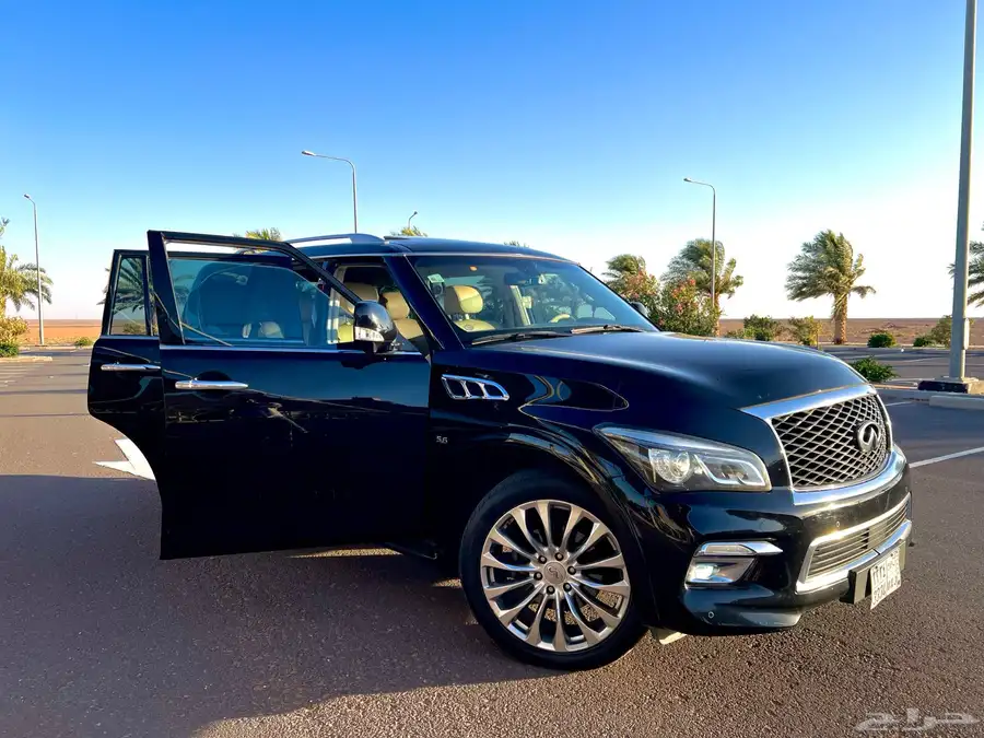 انفنيتي QX80 بحالة الوكالة ممشى قليل 7