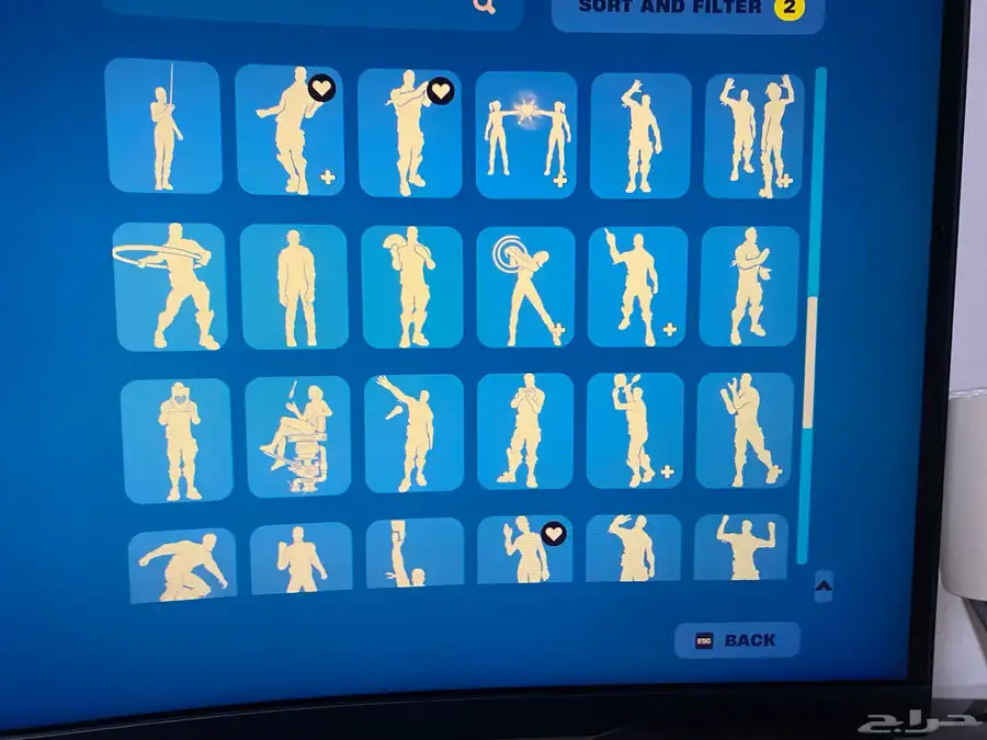 حساب فورتنايت موجود سكنات نادره 11