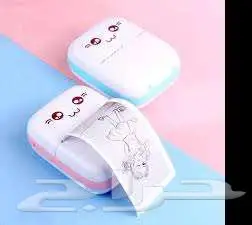 طابعة حرارية محمولة صغيرة لاسلكية BT 203 مع كابل 1