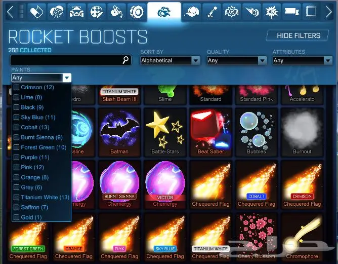 حساب استيم روكت ليق فخم rocket league 15