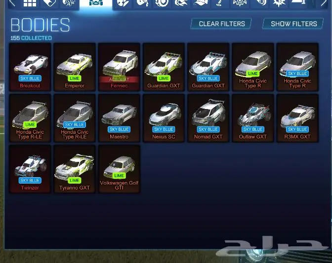 حساب استيم روكت ليق فخم rocket league 6