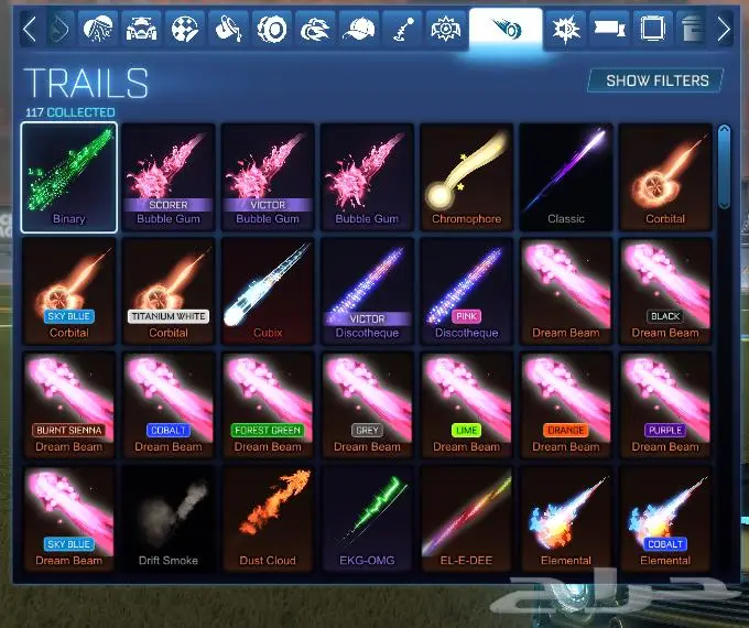 حساب استيم روكت ليق فخم rocket league 23