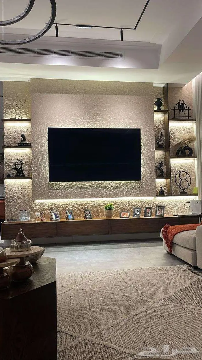 ديكور مكتبه شاشه تلفزيون شيبورد خلفيات سرير 6