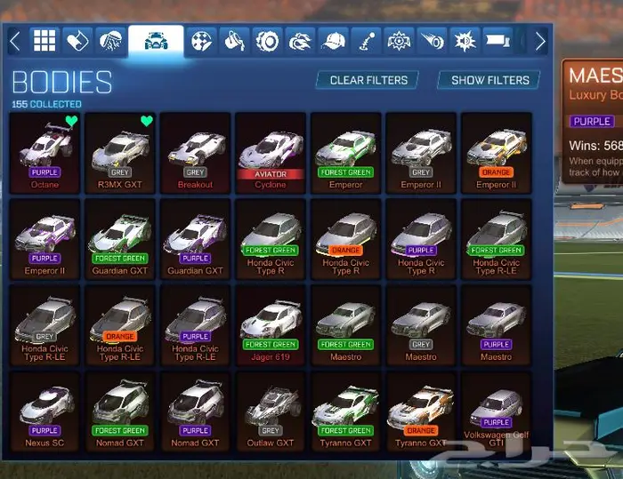 حساب استيم روكت ليق فخم rocket league 5