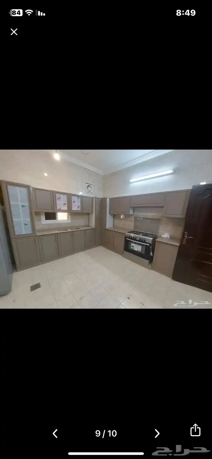 دولاب مطبخ صاج 6 مترمع رخام صناعي درجة تاني شامل تركيب توصيل 8