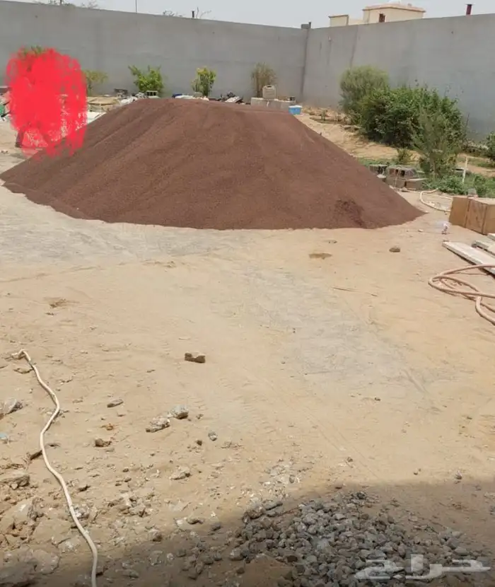 بطحه مغربل رمل بنواعه حجر صبيز. كبس أراضي تنضيف أراضي 19