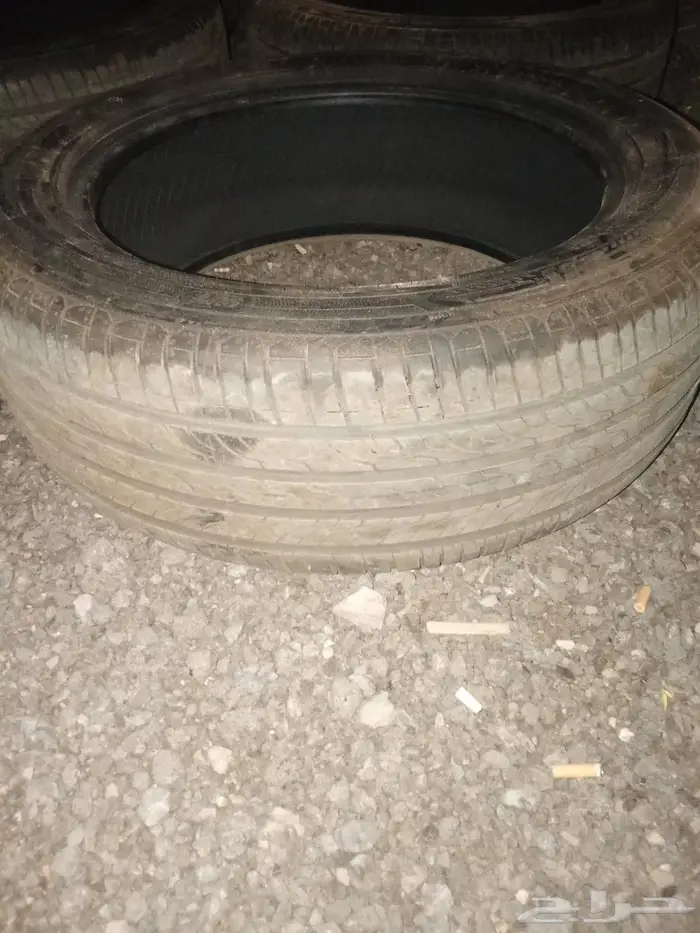 كفرات مقاس18 215 55 وكالة جديدالسعر للكفر 100ريال والطقم400 8