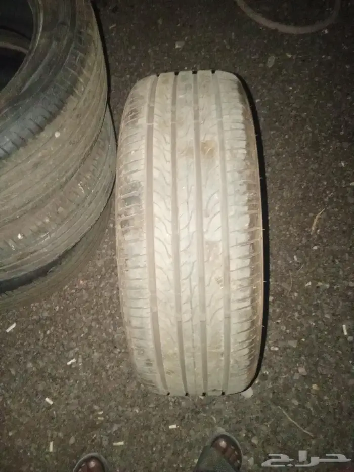 كفرات مقاس18 215 55 وكالة جديدالسعر للكفر 100ريال والطقم400 3
