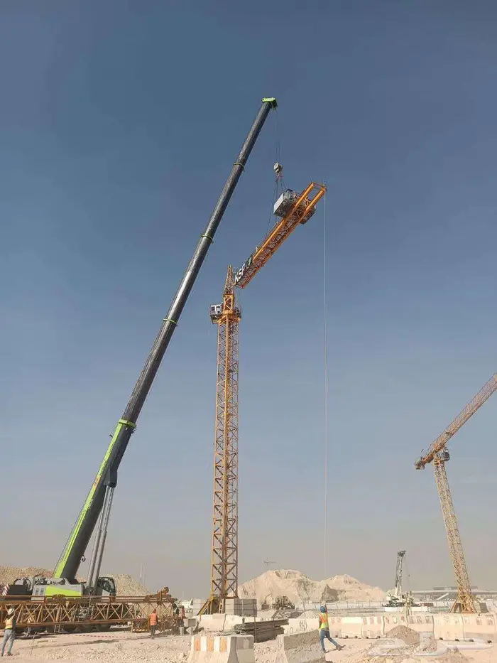 رافعة برجية تاور كرين للايجار والبيع والصيانة 0