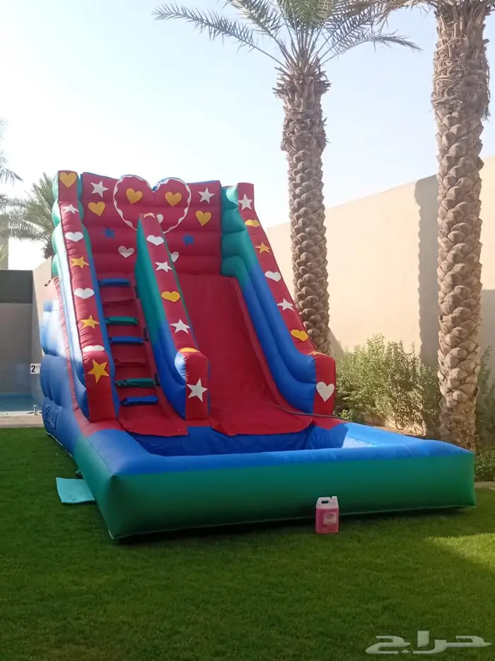 تأجير نطيطات زحاليق مائيه العاب هوائيه الرياض 1