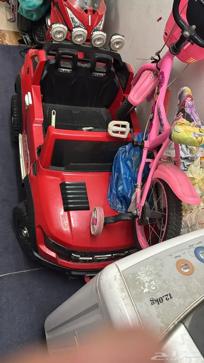 ثلاجة وغسالة وعربة أطفال للبيع 8