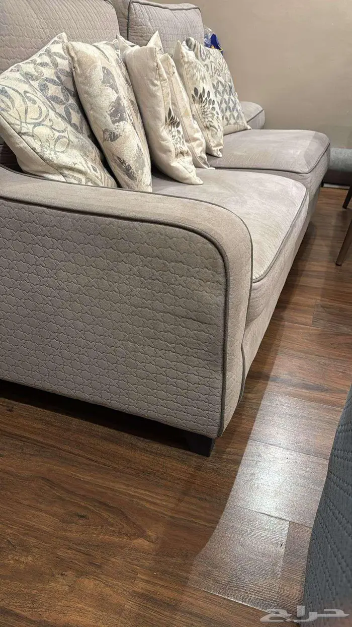 كنب نضيف جدا قطعتين زاويه اريكا 0