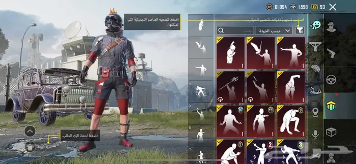 حساب ببجي للبيع 13