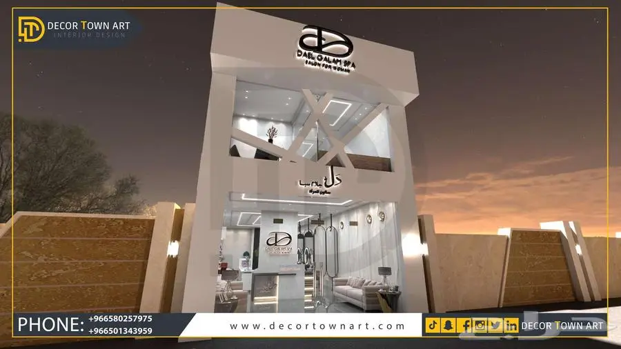 تصميم ديكور محلات تجاريه وشقق سكنية وفيلات 3