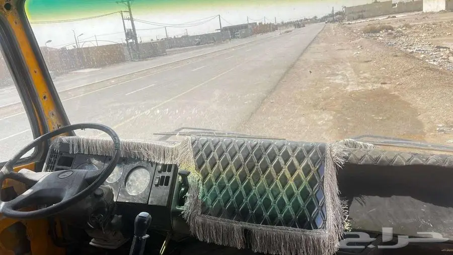 تريلا مرسيدس جفالي مع قلاب موديل 95 8