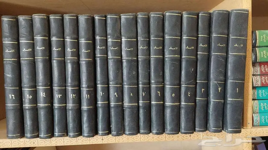 كتاب الأغاني للأصفهاني طبعة قديمة و نادرة لمحبي النوادر 0