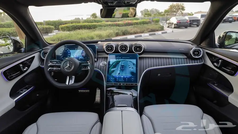 مرسيدس بنز c200 premium 2025 خليجي اصفار مع ضمان الوكيل 8