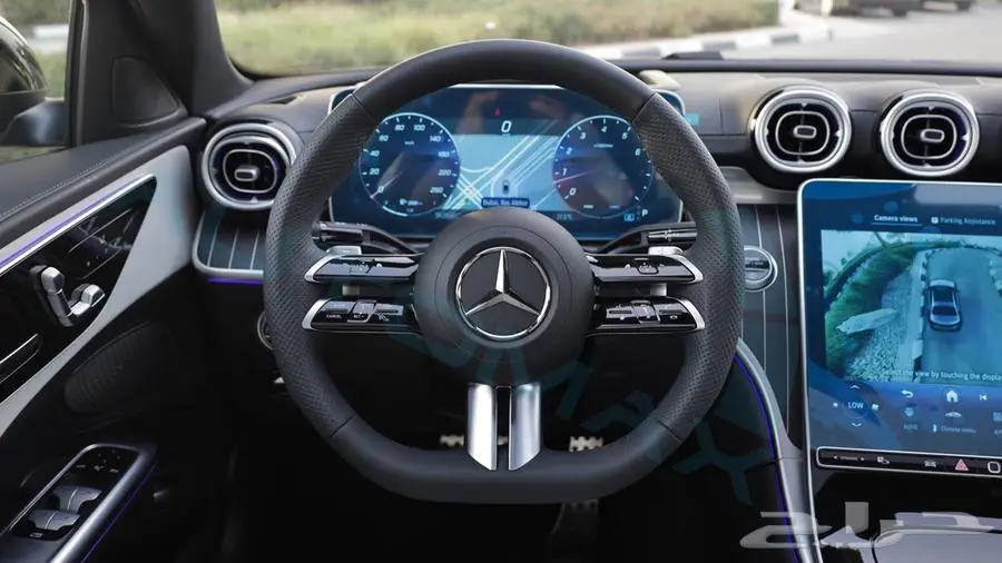 مرسيدس بنز c200 premium 2025 خليجي اصفار مع ضمان الوكيل 9