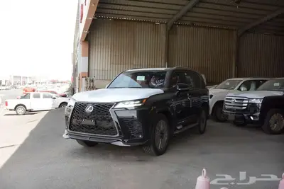 لكزس 2025 LX 600 F SPORT اسود داخل احمر كاش فقط 2