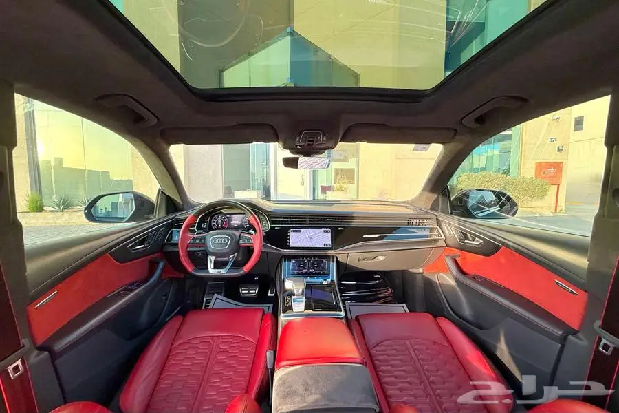 اودي Q8 RS V8 2021 رمادي سعودي تحت الضمان 6