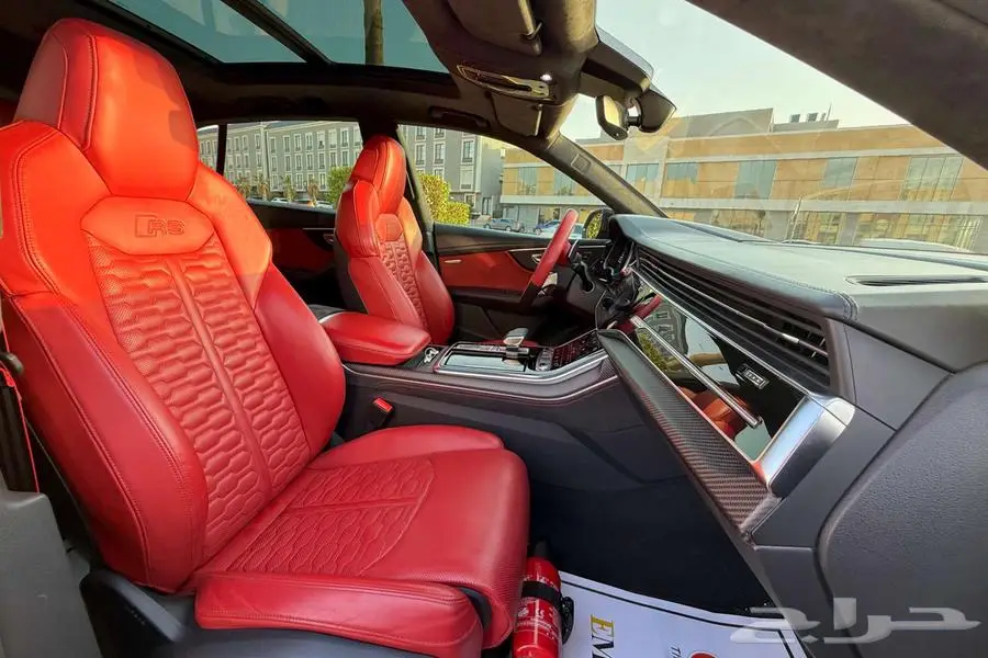 اودي Q8 RS V8 2021 رمادي سعودي تحت الضمان 5