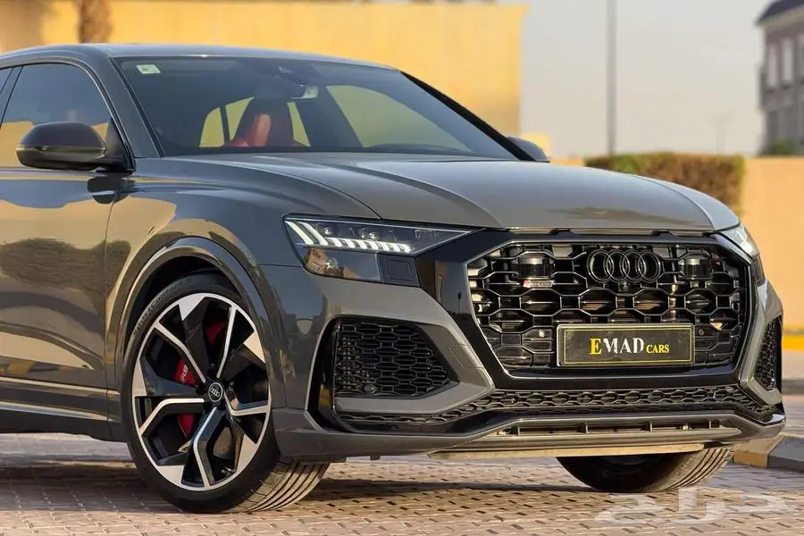 اودي Q8 RS V8 2021 رمادي سعودي تحت الضمان 1