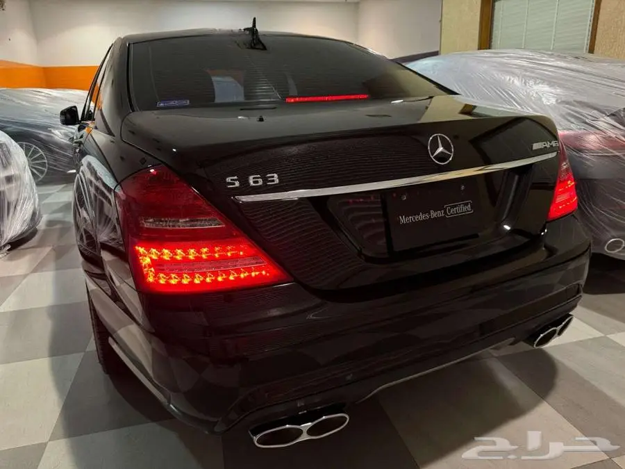 Mercedes مخزن كالجديد العداد (40) الف بدي وكاله عالشرط 3