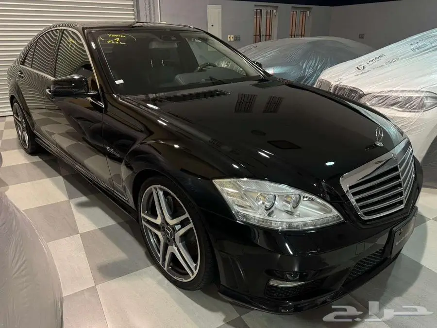 Mercedes مخزن كالجديد العداد (40) الف بدي وكاله عالشرط 5