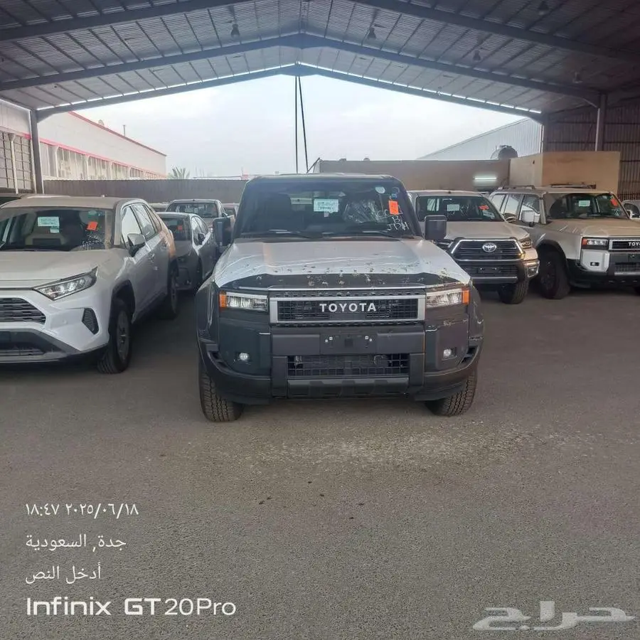 برادو تي اكس ال 1 رمادي بنزين 2025 اقل سعر كاش واقساط 0