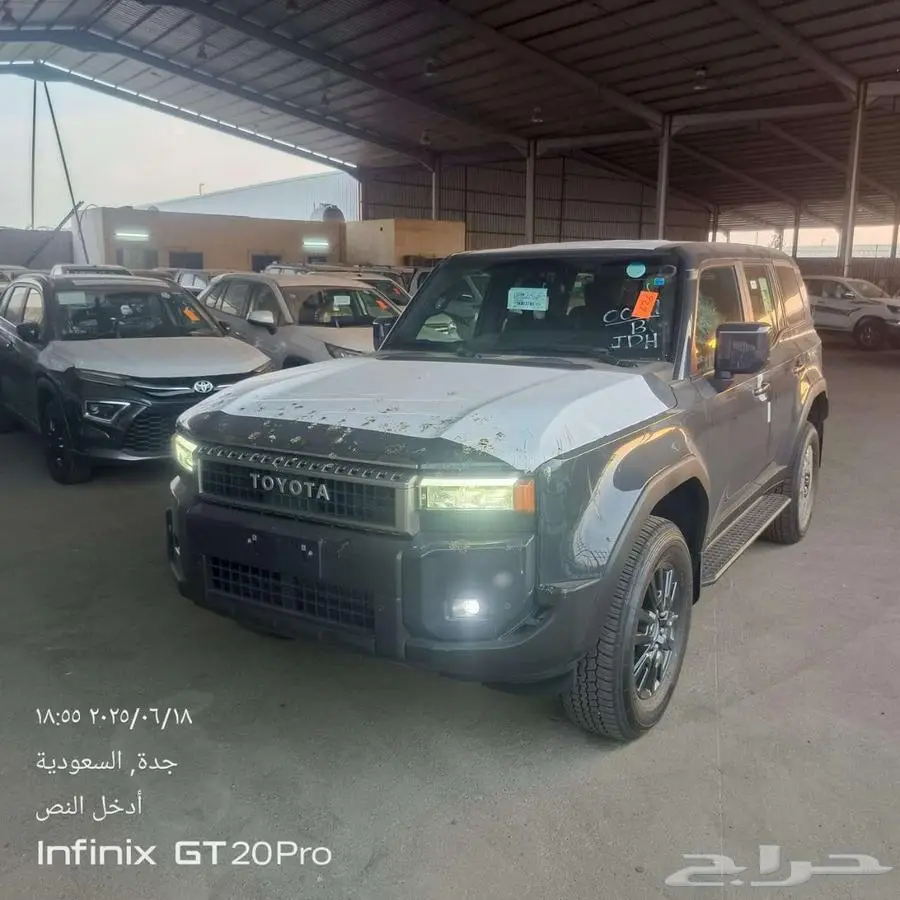 برادو تي اكس ال 1 رمادي بنزين 2025 اقل سعر كاش واقساط 7