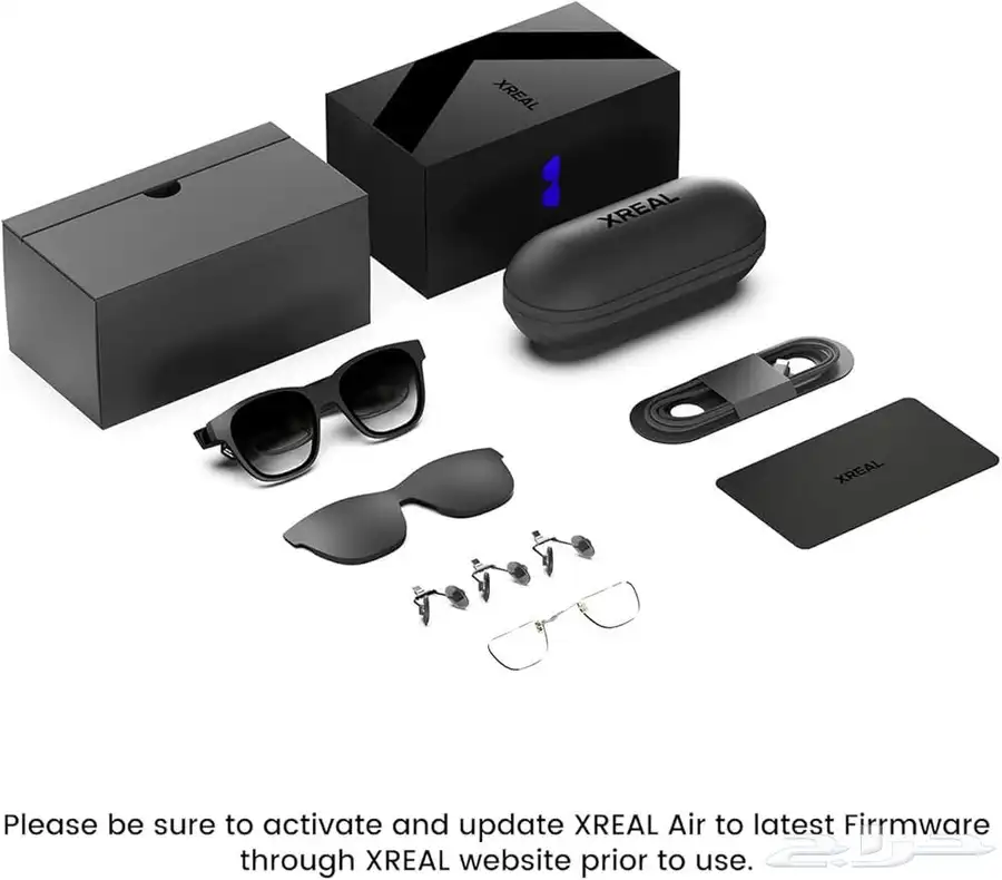 نظارات Xreal air للبيع يبغالها سلك فقط النظاره نظيفه index