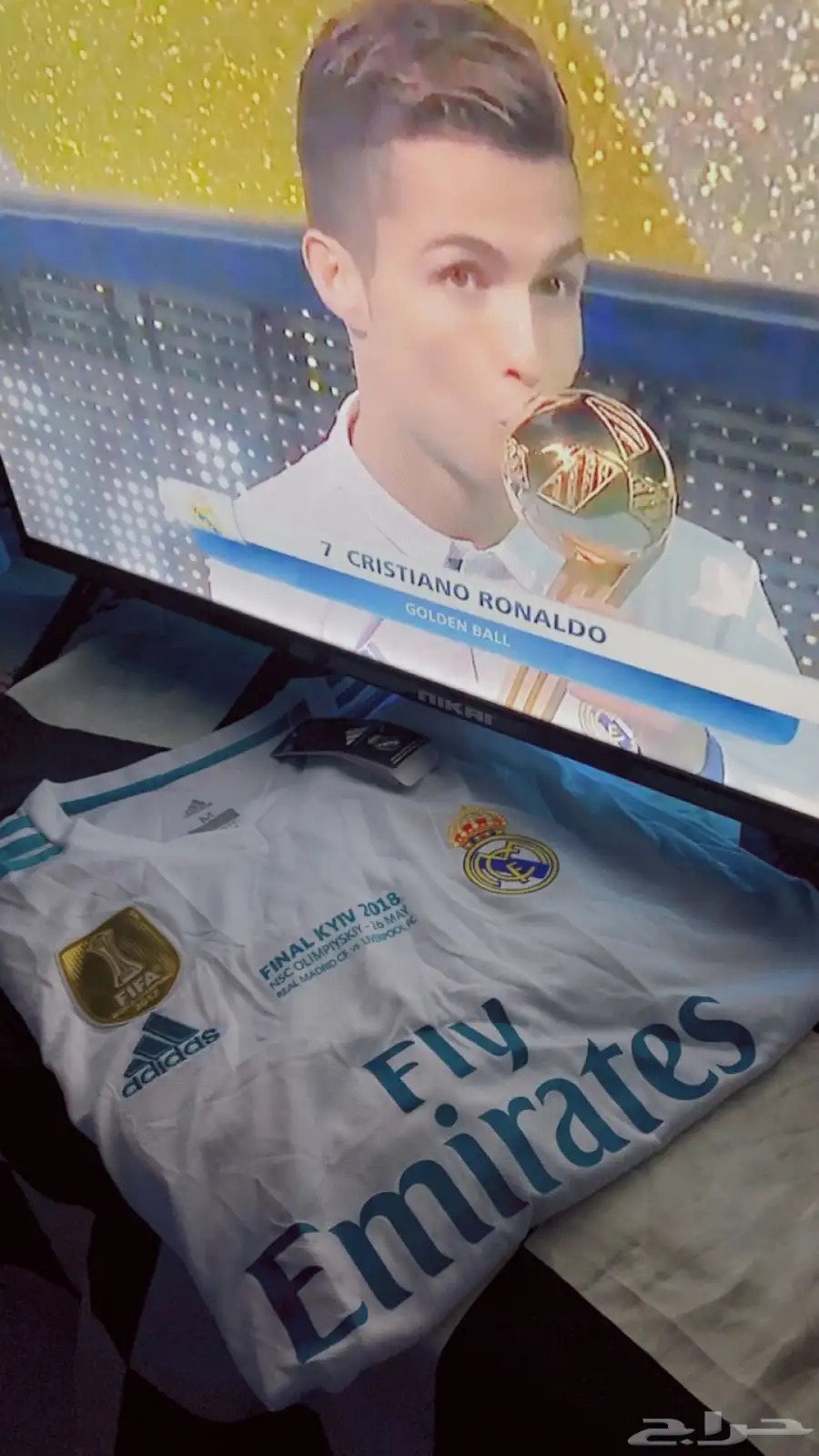 تيشيرت ريال مدريد 2018 متوفر حبه وحده mتسليم فوري 0