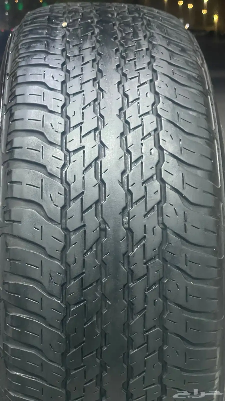 265 65 17 كفرات دنلوب وكالة برادووهيلكس وفورشنرمستخدمة نضيفة 1