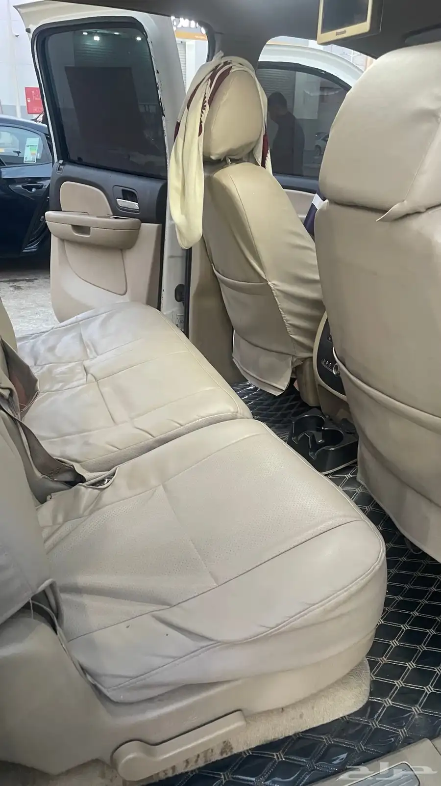 شيفورلية سوبربان LTZ 2007 ابيض لؤلؤي 23