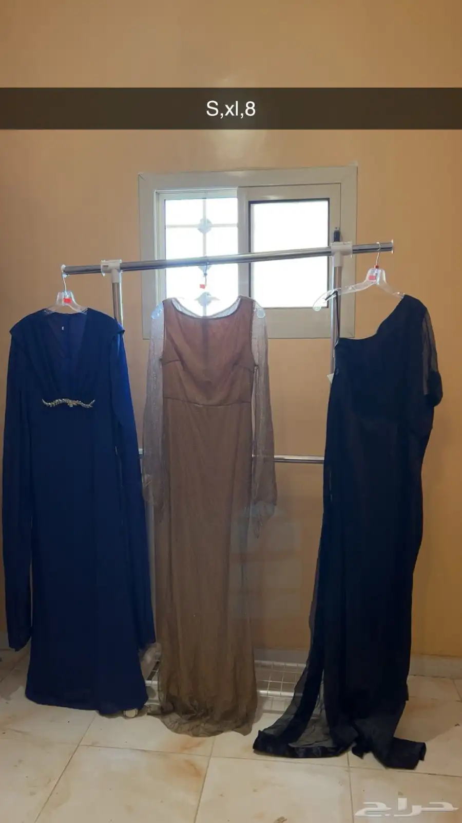 تصفيه فساتين محل سهره نسائية جديده 7