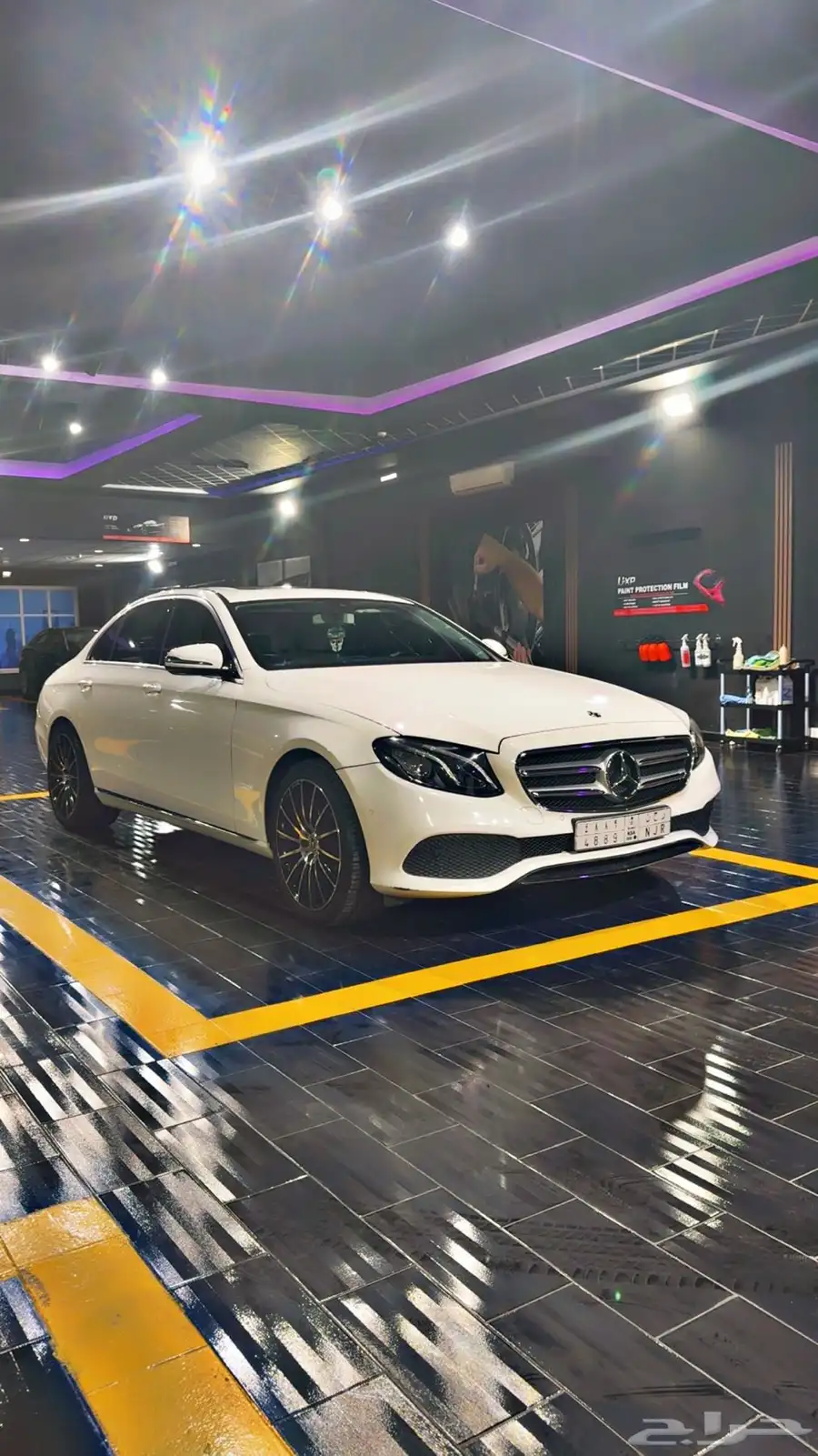 مرسيدس E200 الموديل 2018 السعر 120 الممشى 135000 4